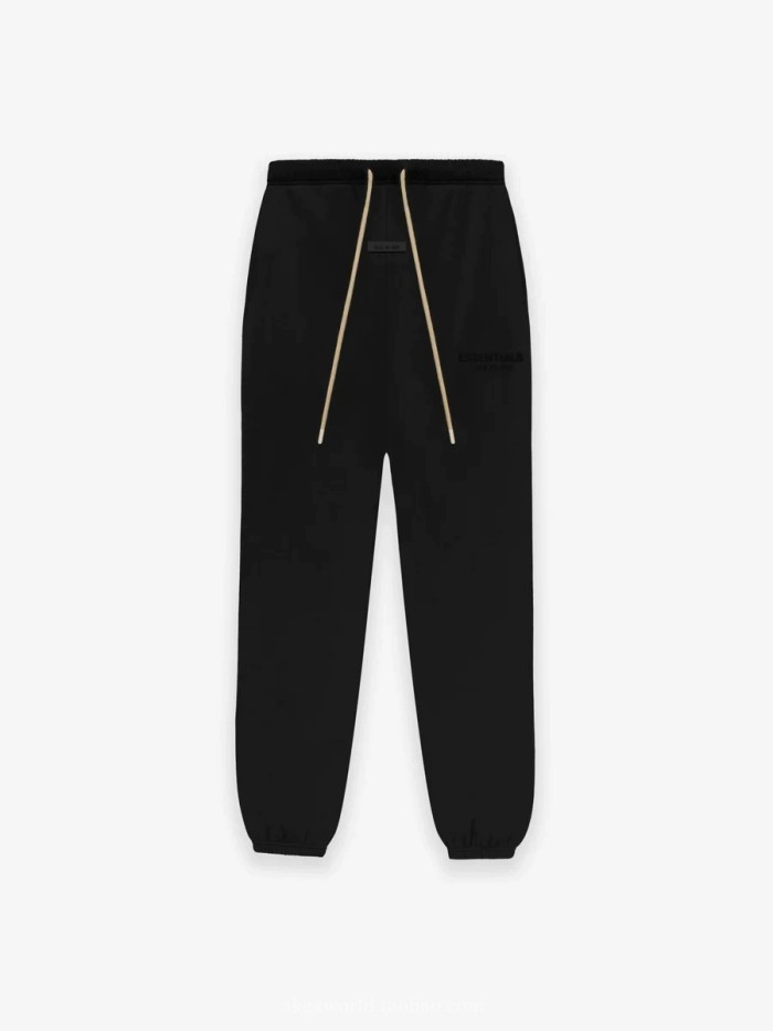 [buy more save more][Big & Tall for weights up to 220 lbs]1:1 quality version Cloud Series 3-D Silicone Alphabet Logo Drawstring Sweatpants 5 colors