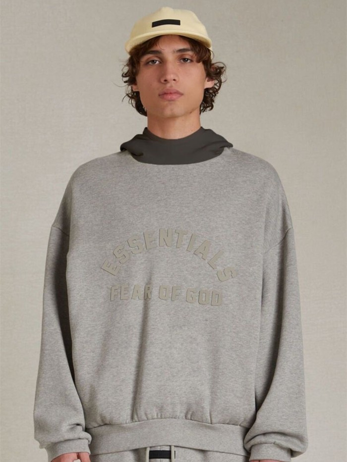[Big & Tall for weights up to 220 lbs]1:1 quality version 3D rubberized logo Patchwork Hoodie
