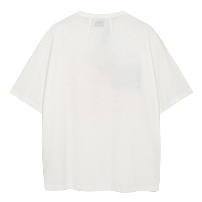 American Flag Slub Cotton Print Tee 29052368