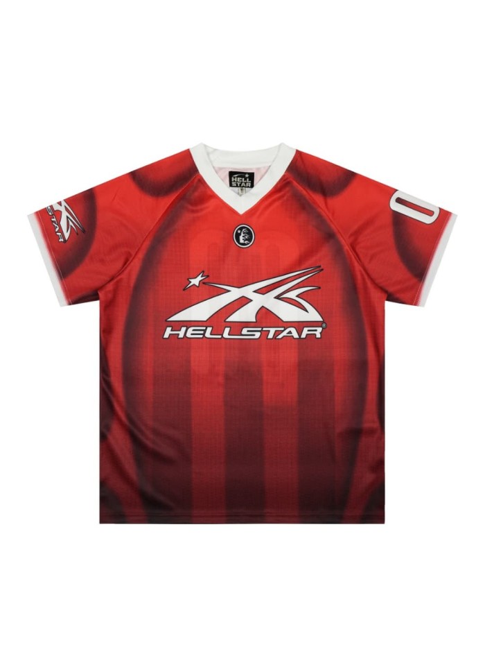 Red And Black No.00 Mesh Jersey Tee 29043143