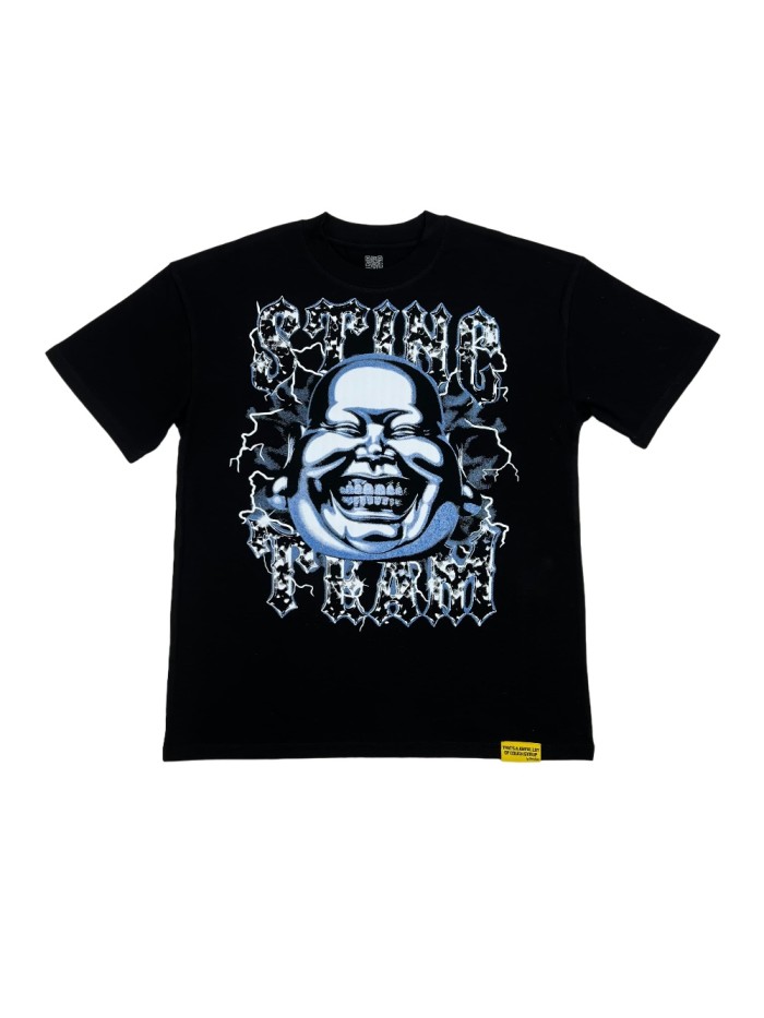 28330615 face letter printed Tee
