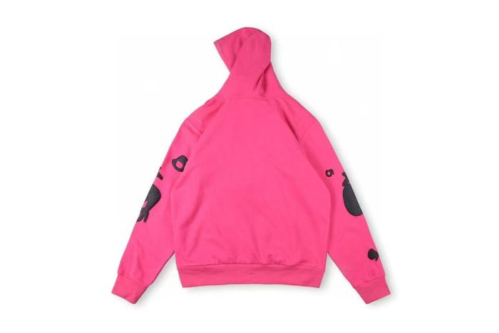 Black letter foam printed Hoodie & Pants Set