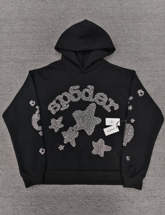 Spider Web Logo Foam Print Hoodie 84 colors 29079913