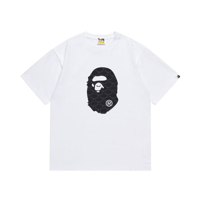 Classic Ape Head Monogram Print Daily Wear T-Shirt 2 colors 29053787
