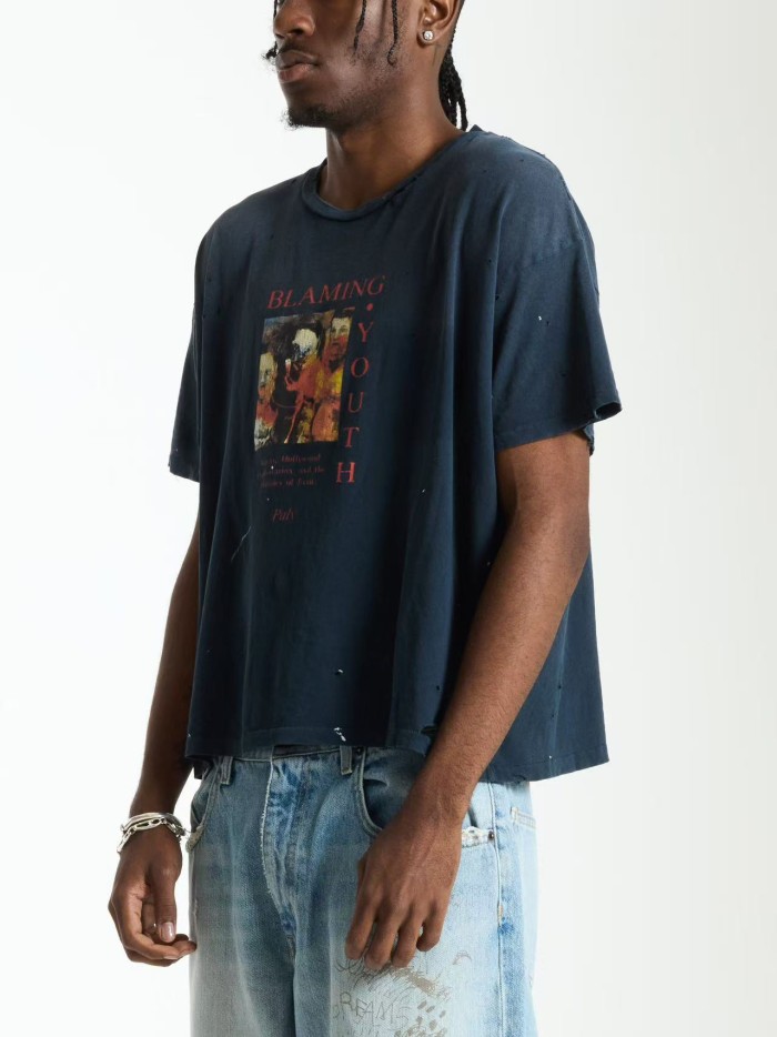 Blaming Youth Print Washed Version Tee 28756308