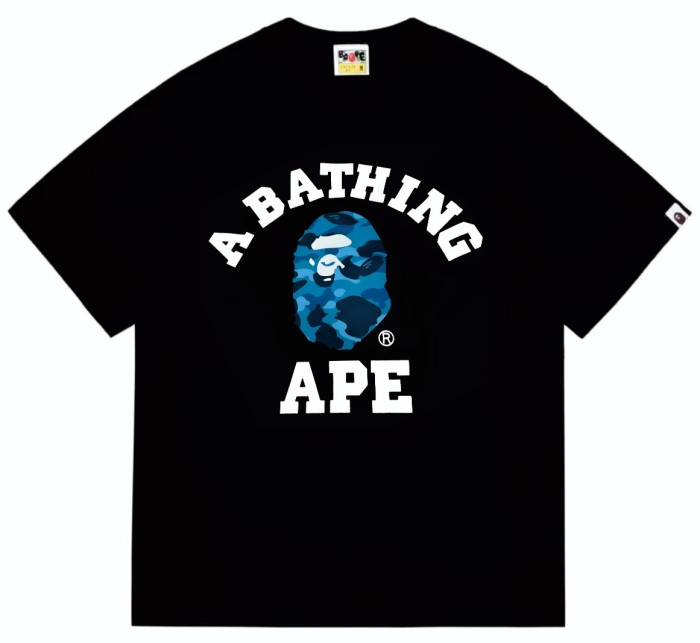 Hive Camo Ape Head Letter Print Tee 4 colors