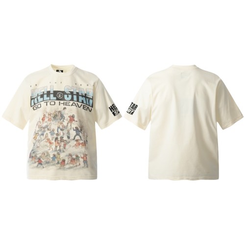 Watercolor Children Group Portrait Print Washed Tee 29092388