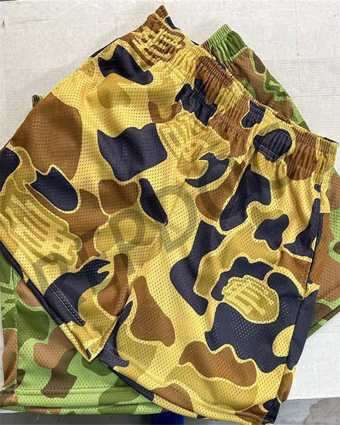 EE Camouflage Style Mesh Quick Dry Shorts 3 Colors