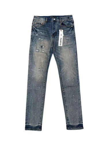 1:1 quality version Dried Paint White Speckles Ripped Jeans 28761311