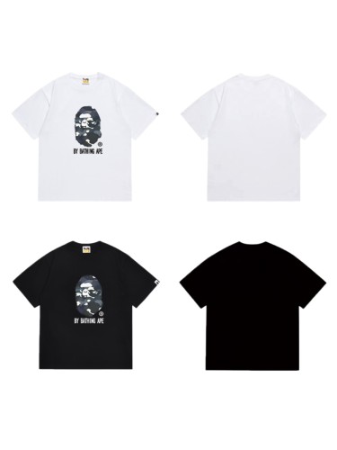Ape Head Grey Camo  BY BATHING APE  Print T-Shirt 2 colors 29054100