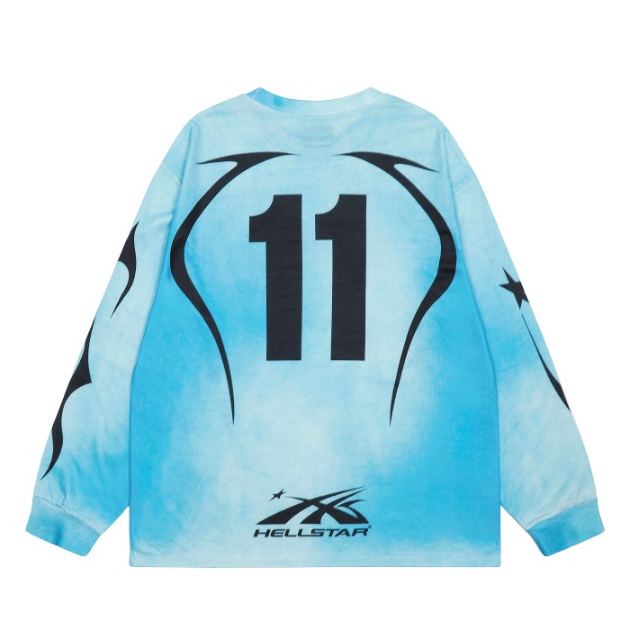 Digital Print Washed Version Long Sleeve T-Shirt 2 colors 28493238
