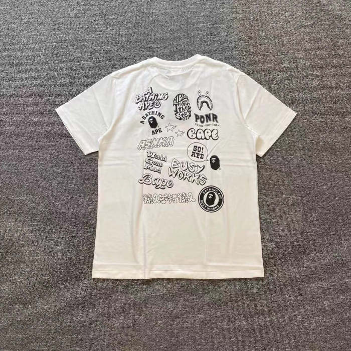 [buy more save more]1:1 quality version Ape Head Camouflage Cartoon Print Round Neck Tee 22 colors 25436651