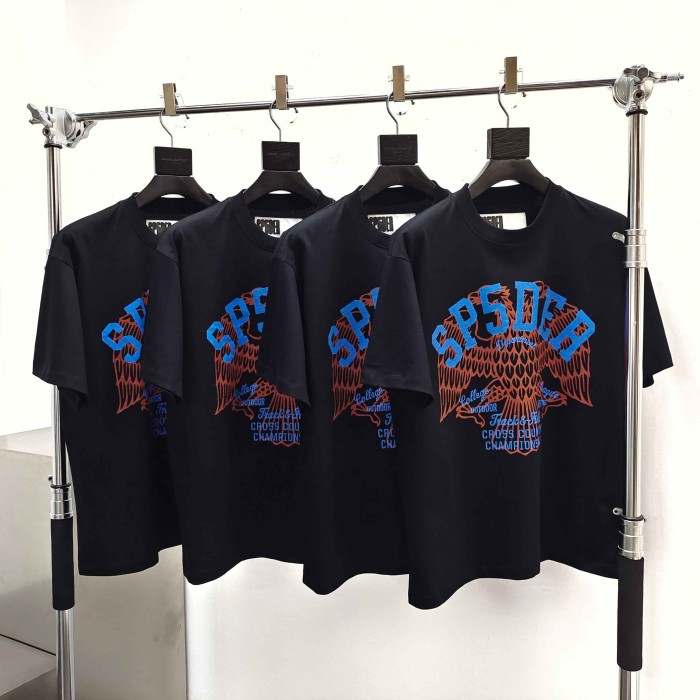[Big & Tall for weights up to 220 lbs]1:1 quality version Brown Spread Eagle Print Tee 29045595