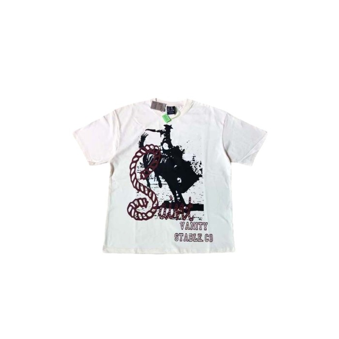 Letter Logo Portrait Print Washed Version Tee 37 colors 28749323