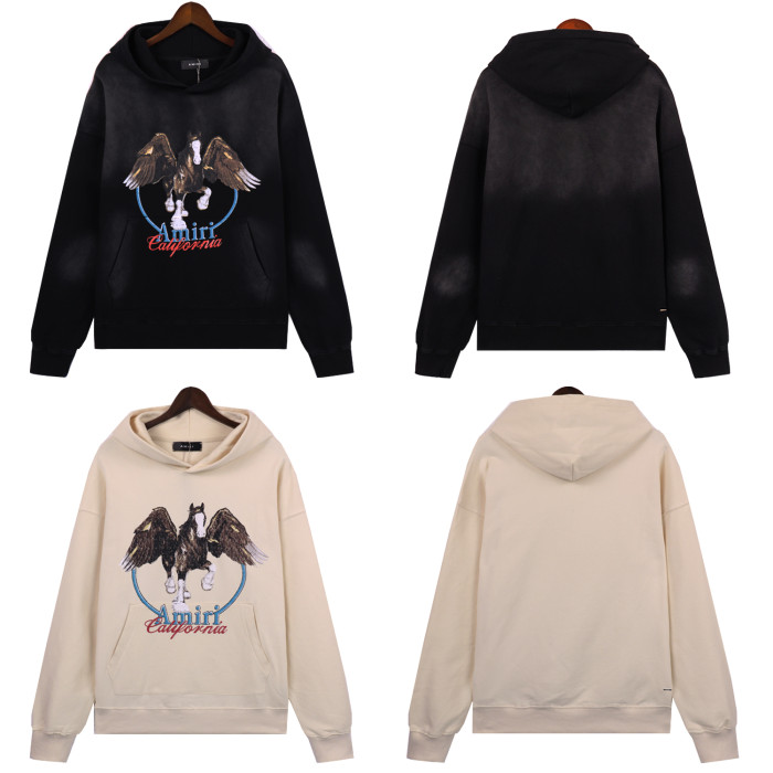 Pegasus Print Washed Version Hoodie 2 colors 28624560