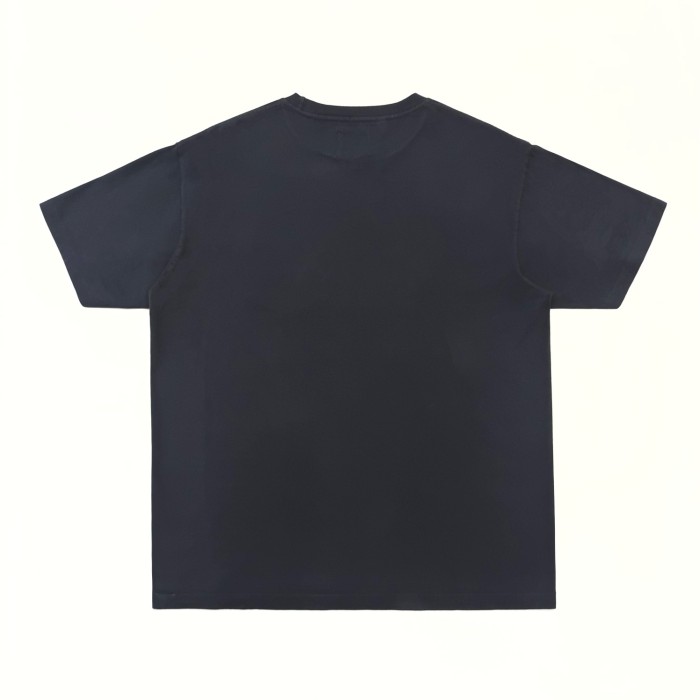 [Big & Tall for weights up to 260 lbs]1:1 quality version Pocket Mottled Letter Logo Print Tee