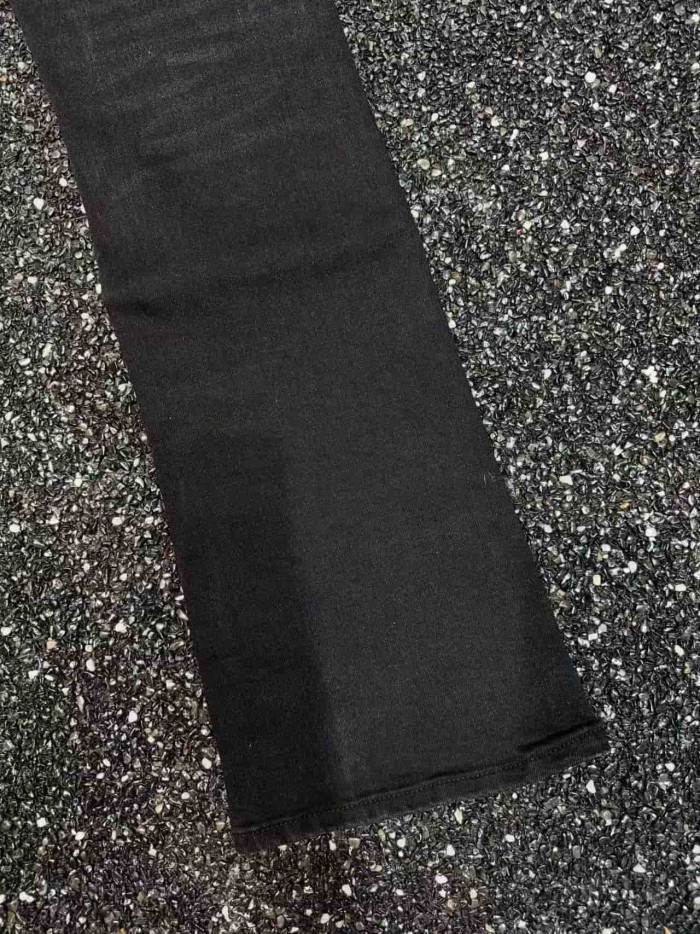 1:1 quality version Ebony Spider Web Diamond Decor Flared Jeans 29080659