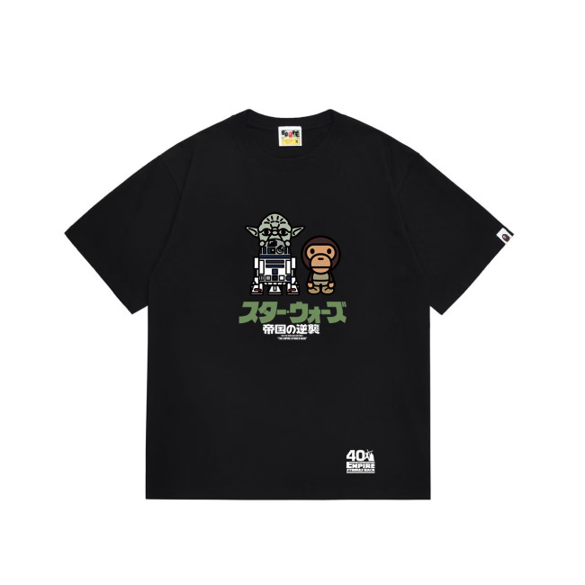 Star Wars 40th Anniversary Yoda R2-D2 Baby Milo Print T-shirt 2 colors 29053661