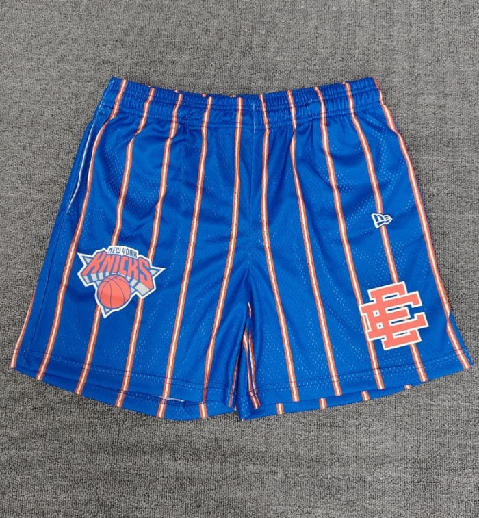 1:1 quality version Vertical Stripe Basketball Team Mesh Athletic Shorts 6 colors 27850691