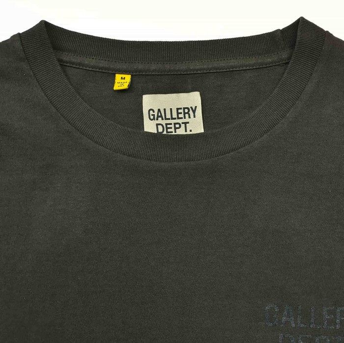 [Big & Tall for weights up to 220 lbs]1:1 quality version Black Letter Dark Brown Basic Print Tee 29033205