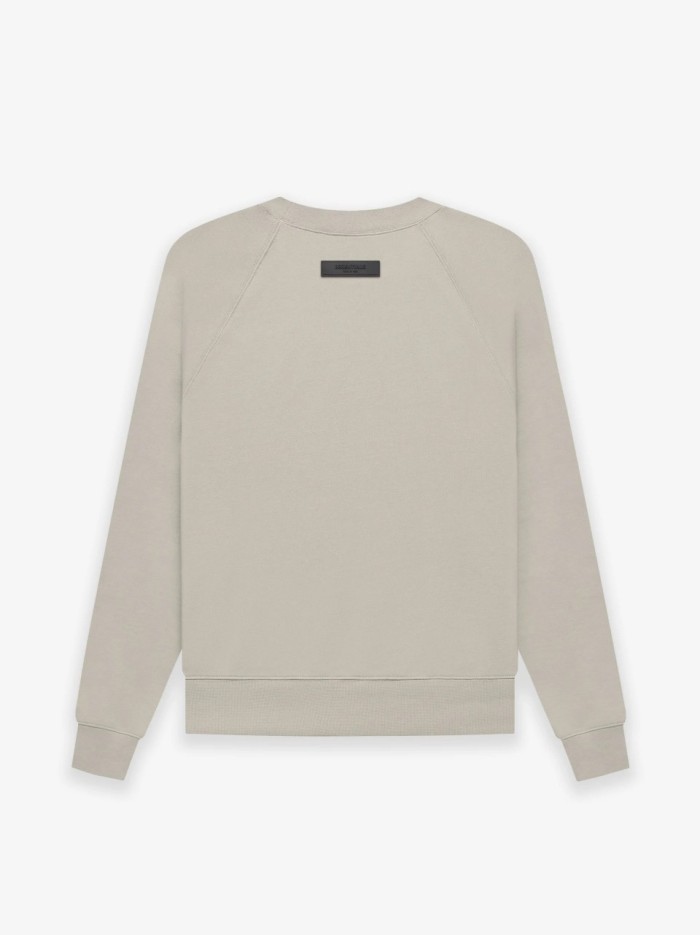[buy more save more][Big & Tall for weights up to 220 lbs]1:1 quality version Cubic Double Flocked Letter LOGO Crew Neck Sweatshirt 6 colors