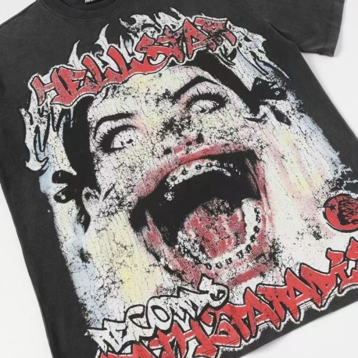 Screaming Face  Faith Star Paradise  Graphic T-shirt 2 colors 29033223