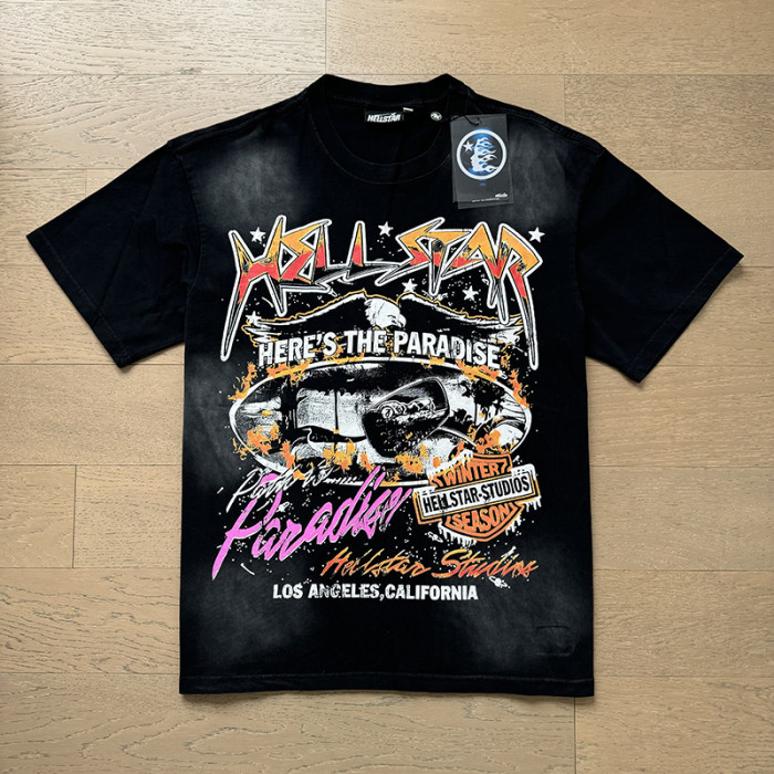 Storm Eagle Wings Letter Print Tee