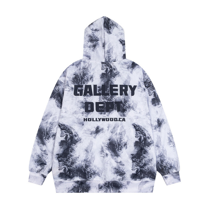 Ink Style Tie-Dye Hoodie & Pants Set
