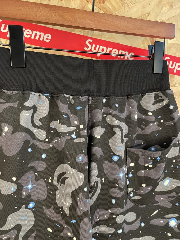 1:1 quality version Starry Sky Luminous Shark 3D Print Heavyweight Shorts 29060702
