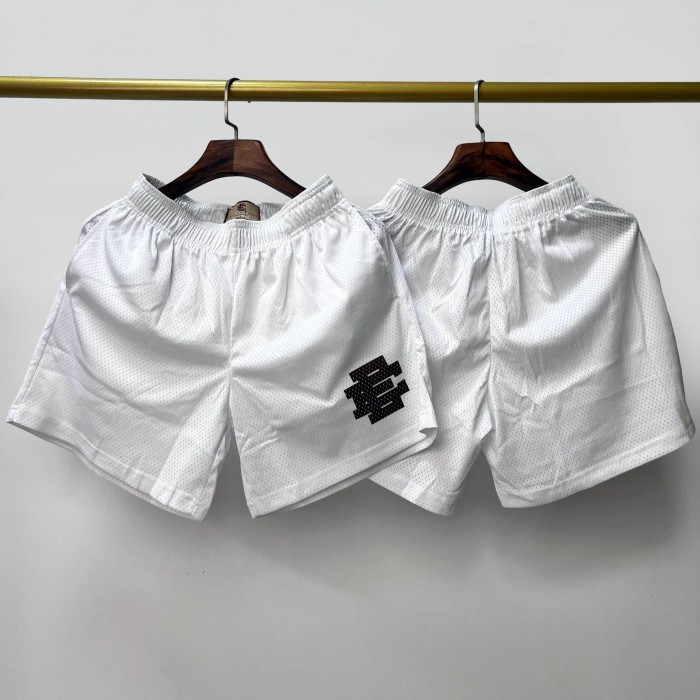 1:1 quality version Light Base Dual-Color Logo Mesh Shorts 6 colors 29077535
