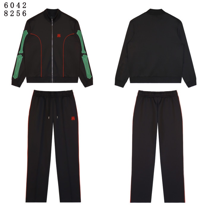 Embroidered Logo Bone Jacket & Pants Set 4 colors 28709881
