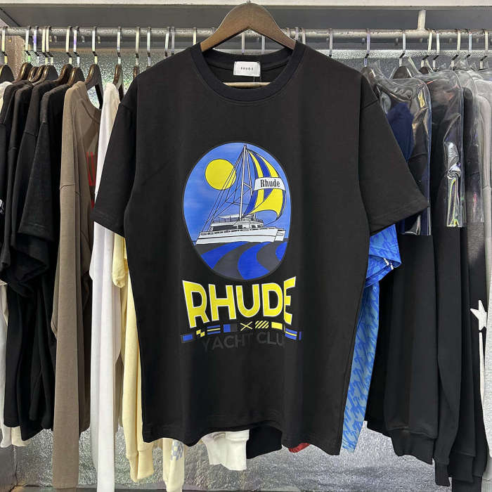 Sailing Yacht Club Print Tee 3 colors