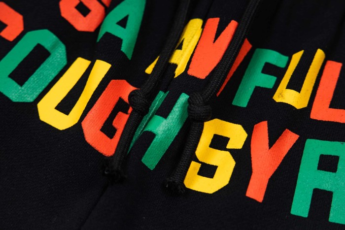 Reggae Color Block Letter Print Shorts 29035358