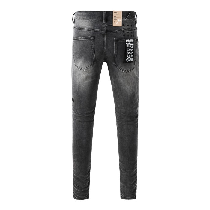 1:1 quality version 27986284 Letter Embroidered Jeans