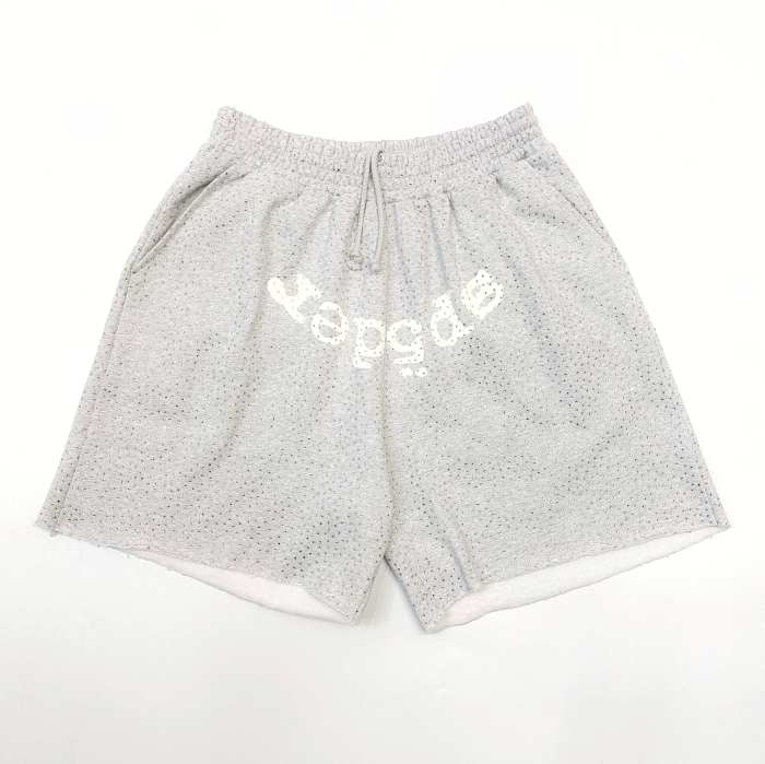 [Big & Tall for weights up to 220 lbs]1:1 quality version 28363720 Full Rhinestone Hoodie & Shorts Set