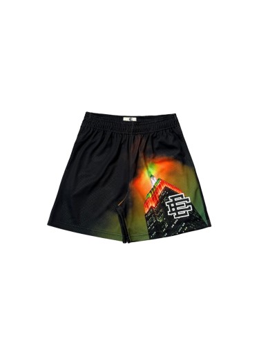 1:1 quality version Empire State Building Night View Print Mesh Shorts 28893309
