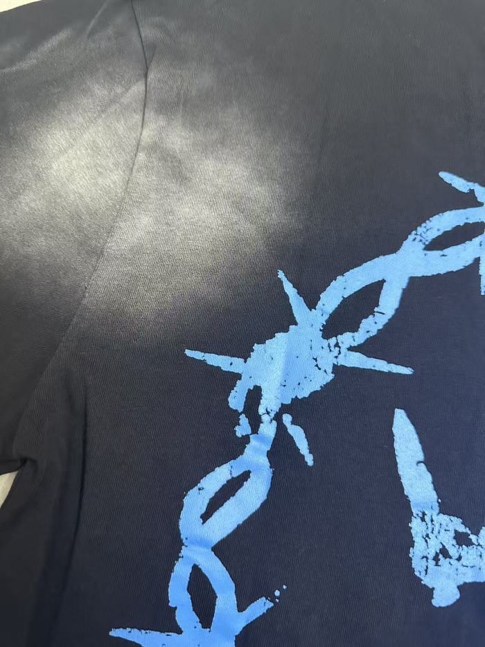 Scarred Character Print Washed Version Tee 28770245