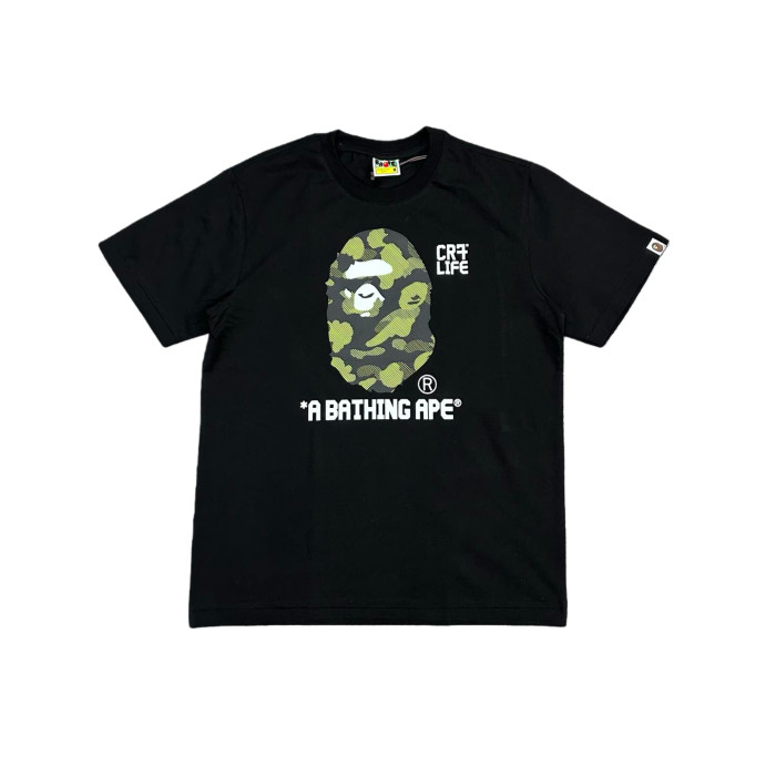 1:1 quality version Camouflage Ape Head Slogan Print Tee 2 colors 28694958