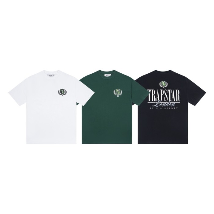 High Street Front Crest And Back Trapstar Logo T-Shirt 3 colors 29080060