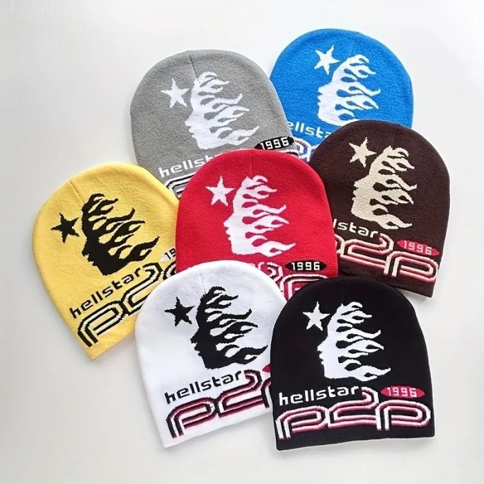 P2P Jacquard Logo Beanie 7 colors