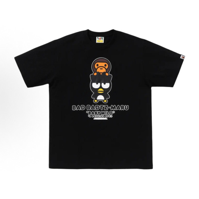 28199410 Hello Kitty & BABY MILO & Tom and Jerry Cartoon Collaboration printed tee 60 colors