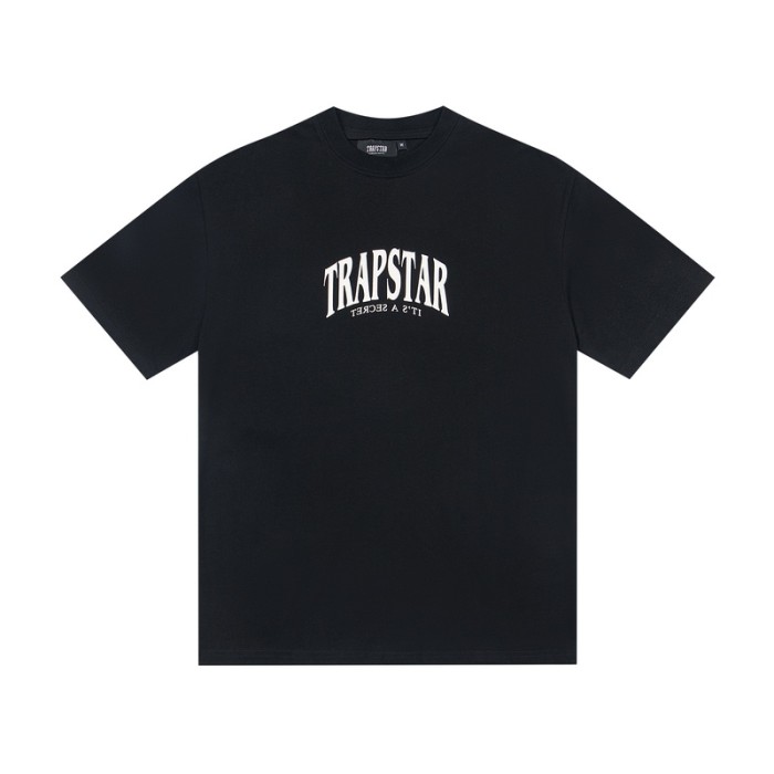 Loose High Street Front Logo And Back Vintage Graphic T-Shirt 2 colors 29080069