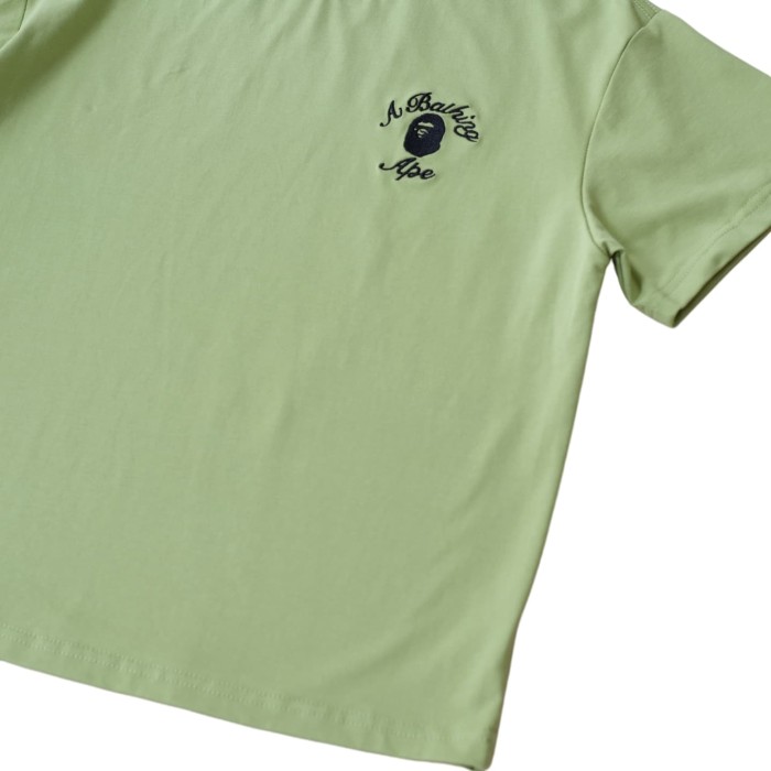 Ape Head Letter Embroidery Print T-Shirt for Kids 2 colors 29006317