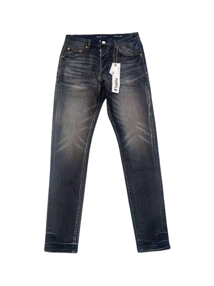 1:1 quality version Lightly Textured Slightly Yellowish Black Jeans 28648677