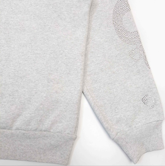 [Big & Tall for weights up to 220 lbs]1:1 quality version White Diamond Large Star Hoodie & Pants Set 28777396