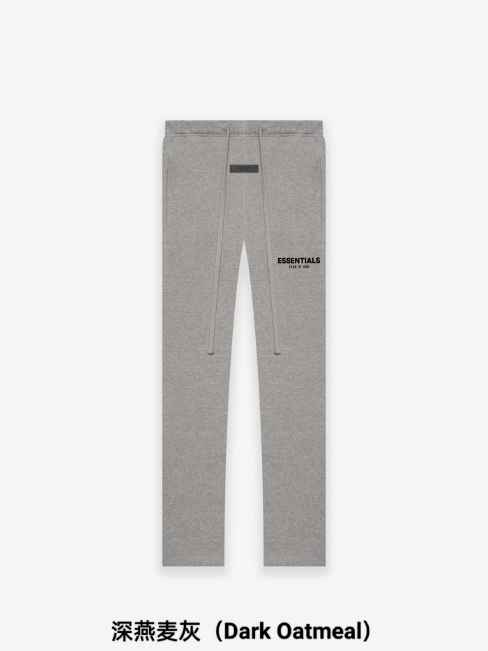 [Big & Tall for weights up to 220 lbs]1:1 quality version Black Flocked Letter Straight-Leg Sweatpants 3 colors 28491688