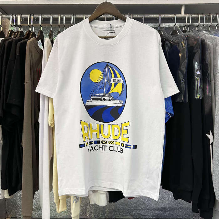 Sailing Yacht Club Print Tee 3 colors