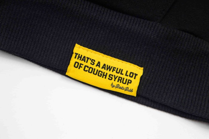 Classic Yellow Logo Print Hoodie 29035413