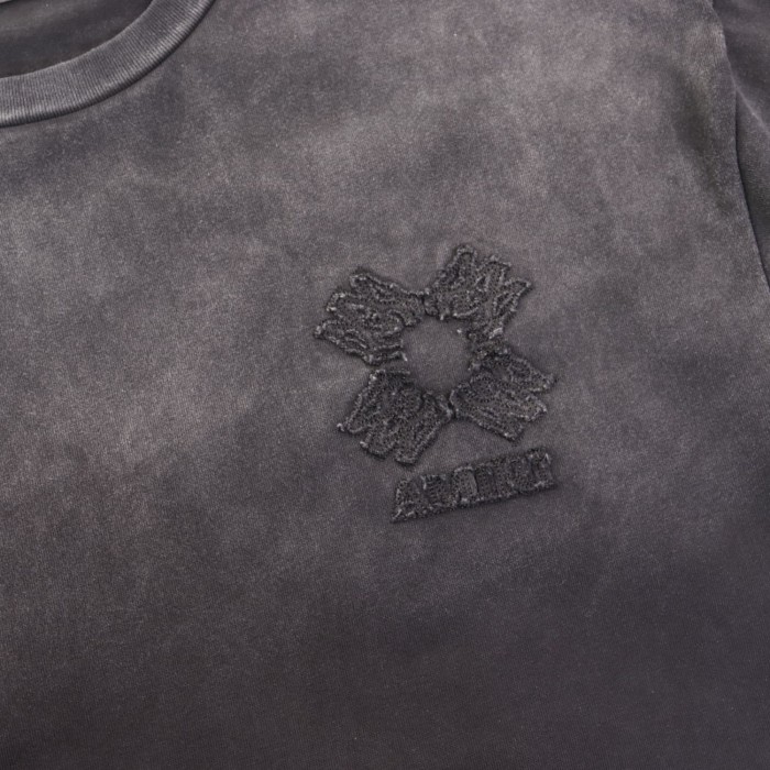 Embroidered Logo Washed Version tee 2 colors 28705497