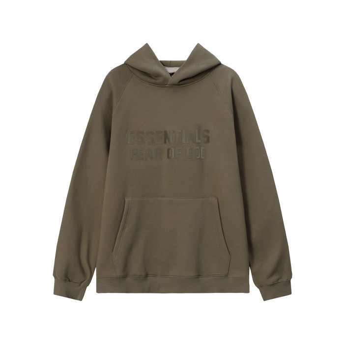Flocked Letter Casual Padded hoodie 6 colors